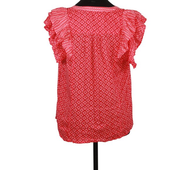 Vineyard Vines Red Button Down Shirt Size Small - Picture 2 of 7